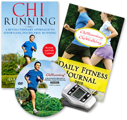 ChiRunning Book by Danny Dreyer, Daily Fitness Journal, DVD, Seiko Metronome